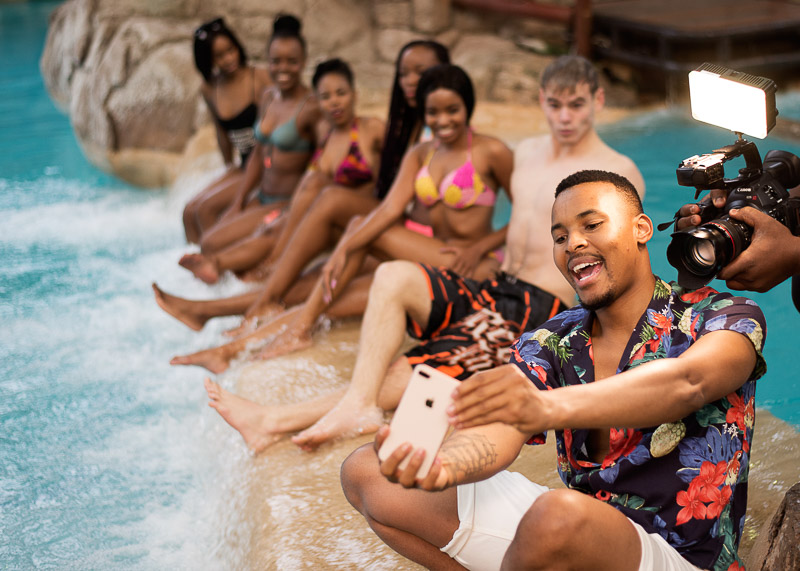 Top 10 Contestants At The Pool